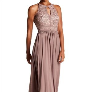 Night Way Mauve Gown - Size 10